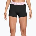 Damen-Shorts Nike Pro Mid-Rise Biker 3" black/pink foam/white