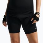 Damen-Shorts Nike One Maternity High-Waisted 8" black/white