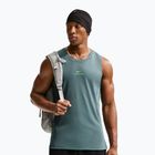 Trainings-T-Shirt Herren Nike Pro Training Dri-Fit mineral slate/green strike