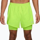 Herren-Laufshorts Nike Stride Dri-Fit Hybrid 5" volt ice