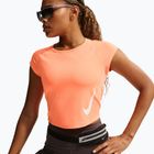 Damen-Laufshirt Nike Swoosh Run Dri-Fit orange pulse/photon dust/white