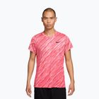 Herren-Tennisshirt Nike Court Dri-Fit Victory Print pink foam/black