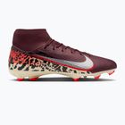 Herren-Fußballschuhe Nike United Mercurial Superfly 10 Academy MG burgundy crush/metallic silver