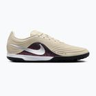 Herren-Fußballschuhe Nike United Tiempo Maestro Academy TF fossil/burgundy crush/metallic silver