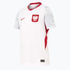 Kinder-Fußballtrikot Nike Dri-Fit Poland Stadium Home 2026 white/field silver