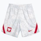 Herren-Fußballshorts Nike Dri-Fit Poland Stadium Home white/field silver