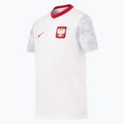 Kinder-Fußballtrikot Nike Dri-Fit Poland Home 2026 white/field silver