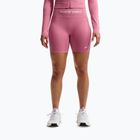 Damen Trainingsshorts Nike Pro Seamless High Waisted Biker 5" peony/white