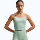 Damen Trainingsshirt Nike One Medium Support steam/weiß