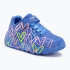 Kinderschuhe SKECHERS Uno Lite Love Levitate blau/multi