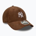 New Era Cord 9Forty Mcrown New York Yankees baseball cap dark auburn/dark autumn