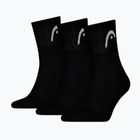Socken HEAD Tennis 3P Club Short Crew 3 pairs black