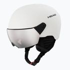 Kinder-Skihelm HEAD Yuki Visor Jr marshmallow/silver/red