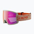 Skibrille HEAD Contex Pro 5k red/sylvan