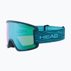 Skibrille HEAD Contex green/petrol