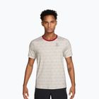 Herren-Shirt Nike Court Advantage light bone/tough red/black