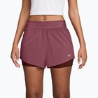 Damen-Laufshorts Nike Swift Mid-Rise 2in1 pink smoke/mystic dates