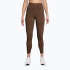 Damen-Trainingsleggings Nike One High-Waisted 7/8 cacao wow/white