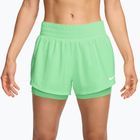 Damen Trainingsshorts Nike One cucumber calm/white