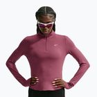 Laufpullover für Damen Nike Swift Dri-FIT UV 1/4-Zip pink smoke