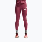 Damenleggings Nike Tempo Swoosh Run pink smoke/white