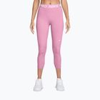 Damenleggings Nike Pro pink rise/white