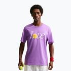 Herren-Tennisshirt Nike Court Love bright violet