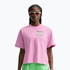 Damen-Laufshirt Nike Swift Dri-Fit pink rise/illusion green