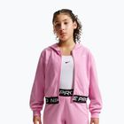 Kinder-Sweatshirt Nike Pro Fleece pink rise/pink rise/black/white