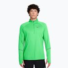 Laufsweatshirt für Herren Nike Miler Dri-Fit UV 1/2 Zip illusion green