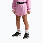 Kindershorts Nike Pro Fleece pink rise/pink rise/black/white