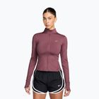 Laufpullover für Damen Nike Swift Dri-Fit Full Zip pink smoke