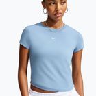 Damen-T-Shirt Nike Sportswear Chill Knit work blue