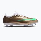 Kinder-Fußballschuhe Nike Jr. Vapor 17 Pro "Kylian Mbappé" Metallic Gold/Green Glow