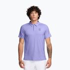 Herren Tennis-Shirt  Nike Court Advantage purple pulse/gridiron
