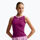 Kinder-Tennisshirt Nike Court Advantage true berry/white