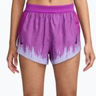 Damen-Laufshorts Nike AeroSwift vivid purple/purple dynasty