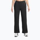 Damenhose Nike Studio Fleece total black/sail
