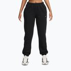 Damenhose Nike Studio Fleece total black/sail