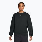 Damenpullover Nike Studio Fleece total black/sail