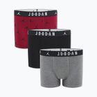 Kinderboxershorts Jordan JHB Flight Cotton Essential 3 pairs gym red