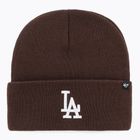 Wintermütze 47 Brand MLB Los Angeles Dodgers Sox Haymaker brown