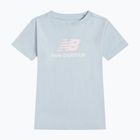 Kinder-Shirt New Balance Jersey Stacked Logo Tee oxford blue