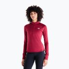 Damen-Laufshirt mit langen Ärmeln New Balance Athletics Heat Grid 1/2 Zip podium red