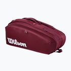 Tennistasche Wilson Defyer Racket Bag 9Pk V1 red