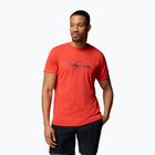 Herren T-Shirt Columbia Zero Rules Light Graphic Crew super sonic/scripted peaks