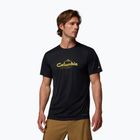 Herren T-Shirt Columbia Zero Rules Light Graphic Crew black/scripted peaks