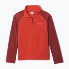 Kinder Fleecejacke Columbia Glacial Half Zip super sonic/red oxide