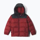 Gefütterte Kinderjacke Columbia Puffect Hooded Red Oxide/Black