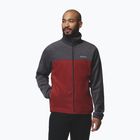 Fleecejacke für Herren Columbia Steens Mountain Full Zip 2.0 Shark/Red Oxide